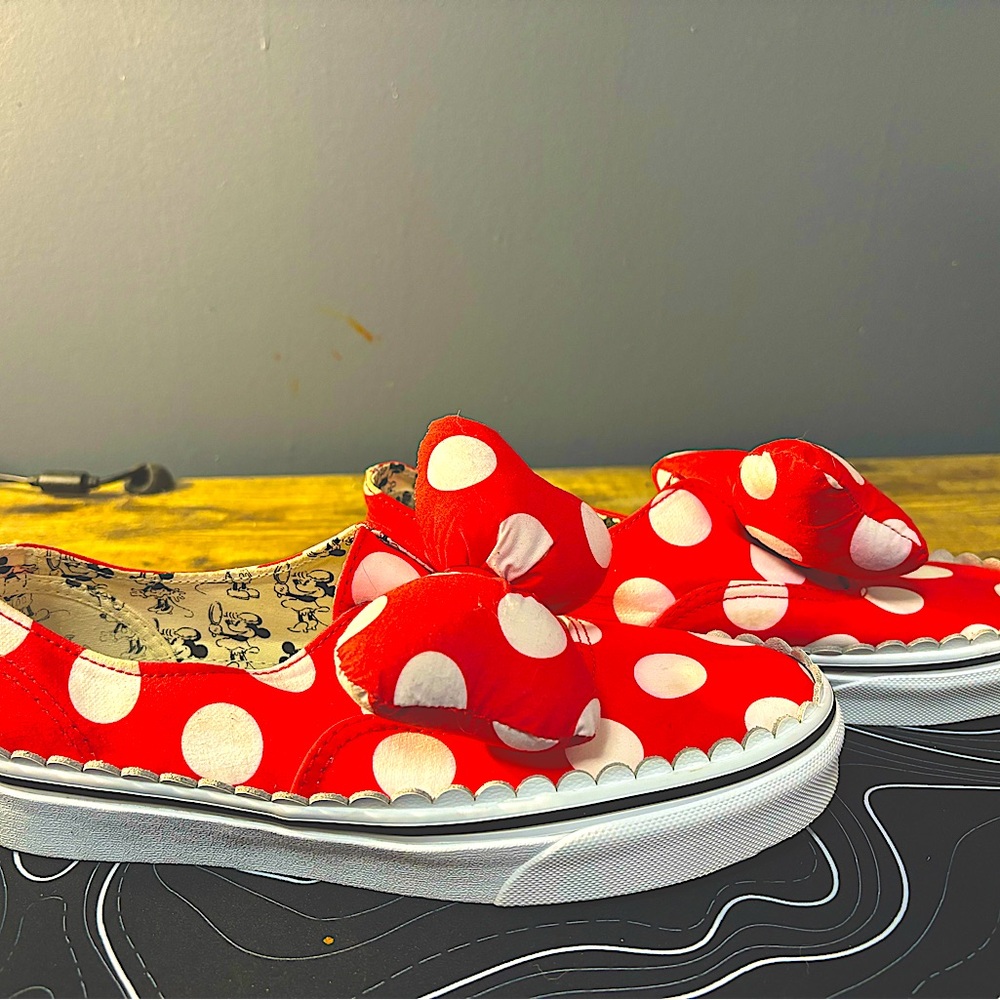 Minney Mouse x Vans Sneaker Shoes Women's 8